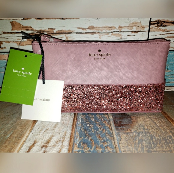 KATE SPADE Cosmetic Bag ♠️💕 NWT - Picture 2 of 8